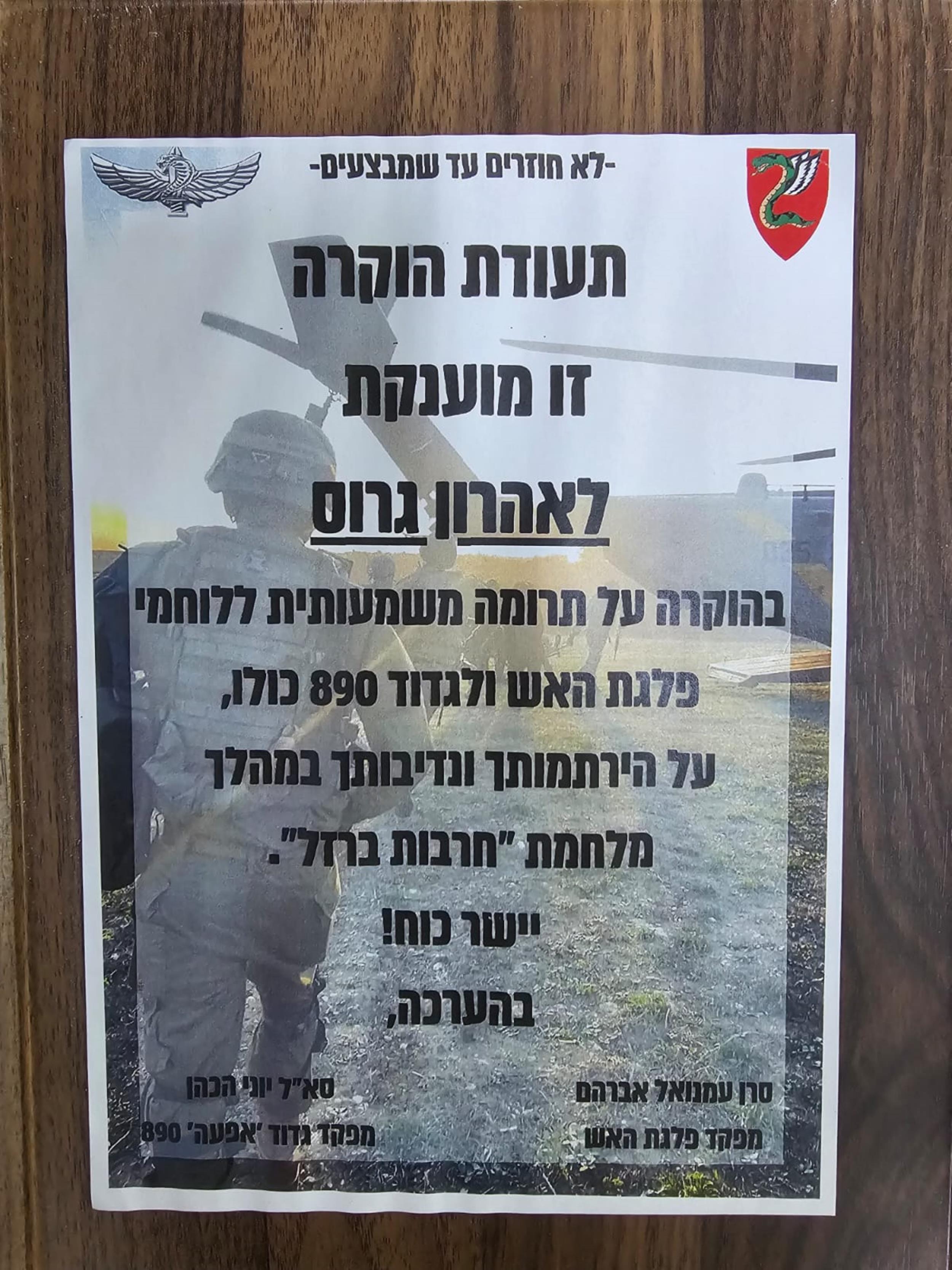 פלגת האש גדוד 890