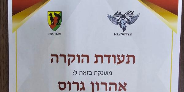 אוגדת עזה אלוג 8643